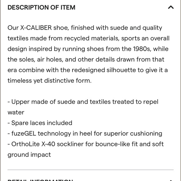 ONITSUKA TIGER X-CALIBER sneaker!This size no longer avail online-get them here! - Picture 12 of 16